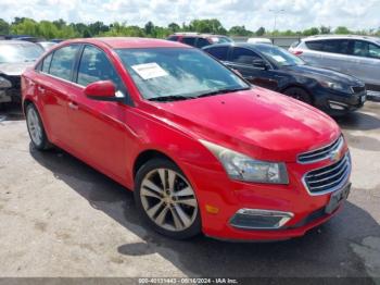  Salvage Chevrolet Cruze