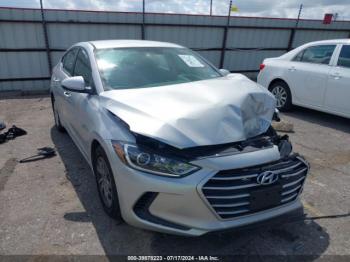  Salvage Hyundai ELANTRA