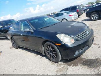  Salvage INFINITI G35