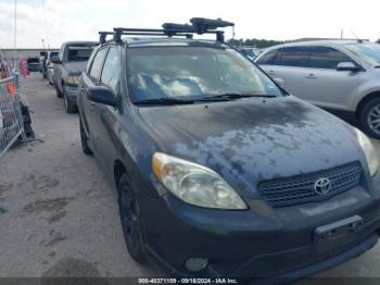  Salvage Toyota Matrix