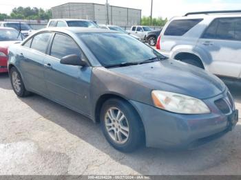  Salvage Pontiac G6