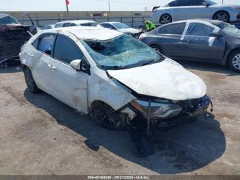  Salvage Toyota Corolla