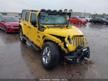  Salvage Jeep Wrangler