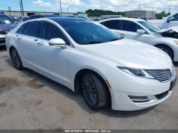  Salvage Lincoln MKZ