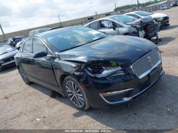  Salvage Lincoln MKZ Hybrid