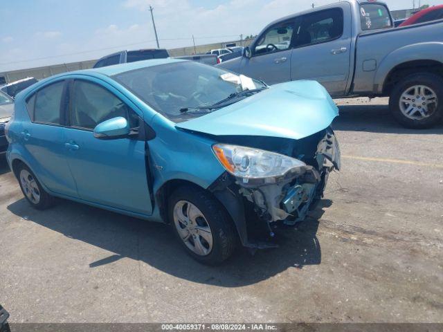  Salvage Toyota Prius c