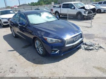  Salvage INFINITI Q50