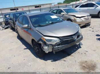  Salvage Toyota Corolla