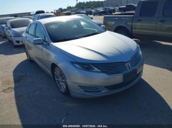  Salvage Lincoln MKZ