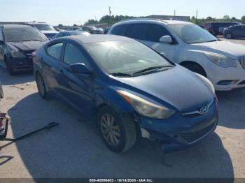  Salvage Hyundai ELANTRA