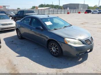  Salvage Pontiac G6