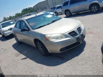  Salvage Pontiac G6