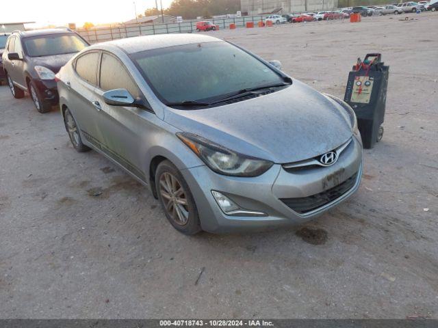  Salvage Hyundai ELANTRA