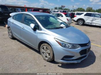  Salvage Chevrolet Cruze