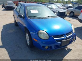  Salvage Dodge Neon