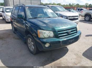  Salvage Toyota Highlander