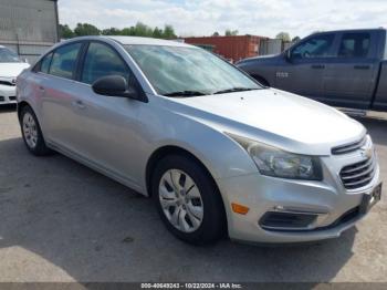  Salvage Chevrolet Cruze