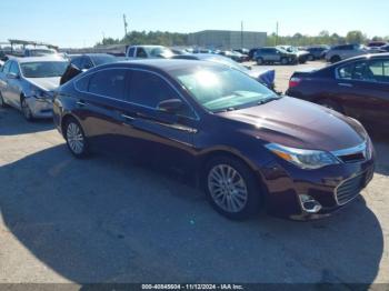  Salvage Toyota Avalon Hybrid