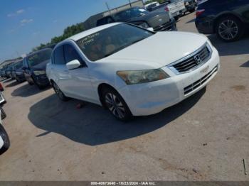  Salvage Honda Accord