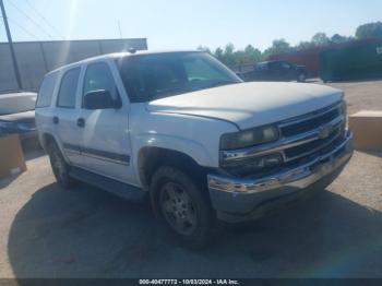  Salvage Chevrolet Tahoe