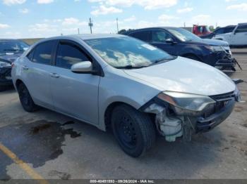  Salvage Toyota Corolla