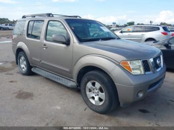  Salvage Nissan Pathfinder