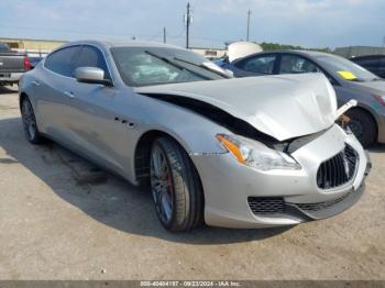  Salvage Maserati Quattroporte