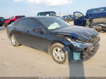  Salvage Hyundai ELANTRA