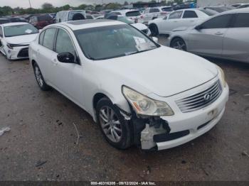  Salvage INFINITI G37x