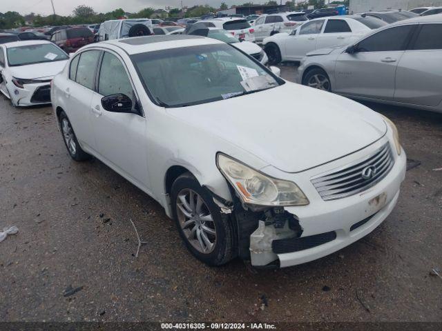  Salvage INFINITI G37x