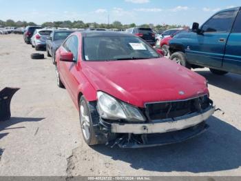  Salvage Mercedes-Benz E-Class