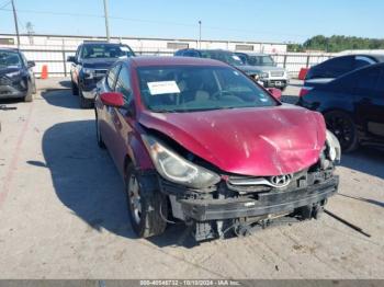  Salvage Hyundai ELANTRA