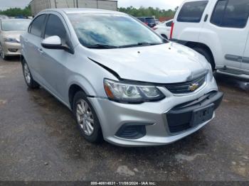  Salvage Chevrolet Sonic