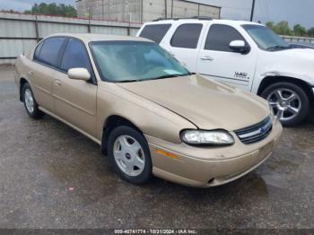  Salvage Chevrolet Malibu