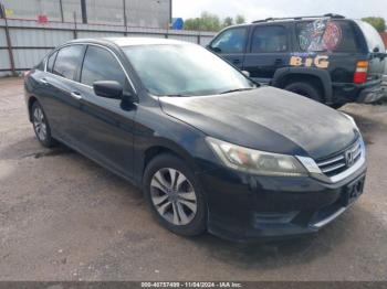  Salvage Honda Accord