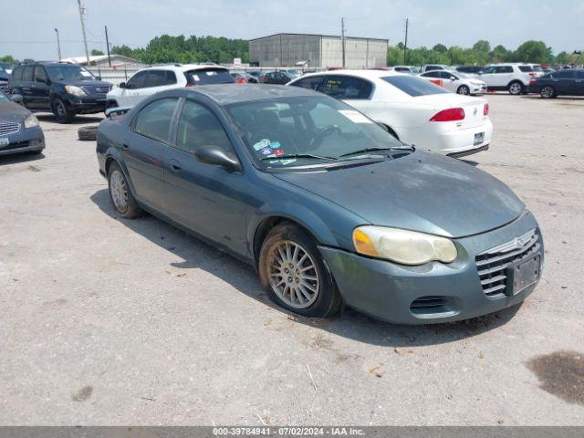  Salvage Chrysler Sebring