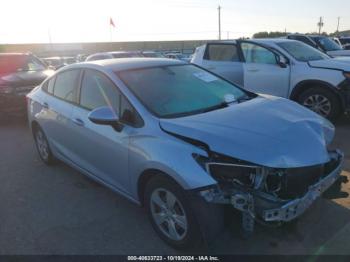  Salvage Chevrolet Cruze