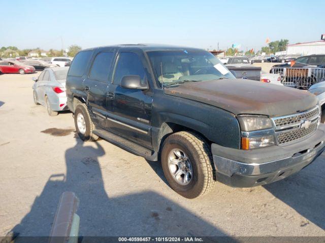  Salvage Chevrolet Tahoe