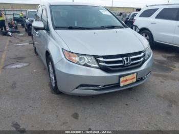  Salvage Honda Odyssey