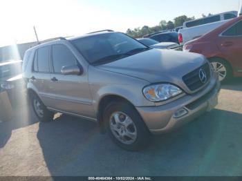  Salvage Mercedes-Benz M-Class