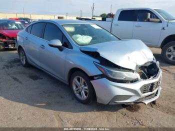  Salvage Chevrolet Cruze