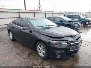  Salvage Chevrolet Malibu