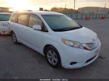  Salvage Toyota Sienna