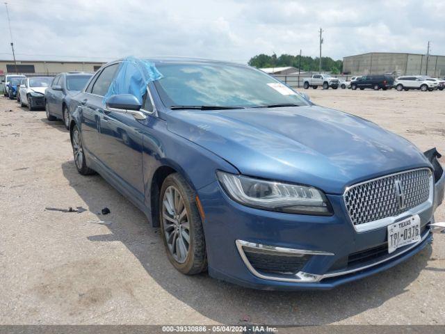  Salvage Lincoln MKZ