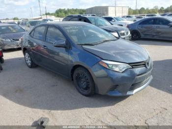  Salvage Toyota Corolla