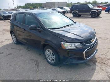  Salvage Chevrolet Sonic