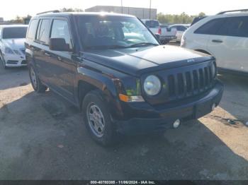  Salvage Jeep Patriot