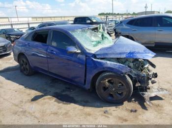  Salvage Hyundai ELANTRA