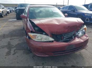  Salvage Toyota Camry