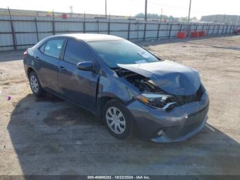  Salvage Toyota Corolla